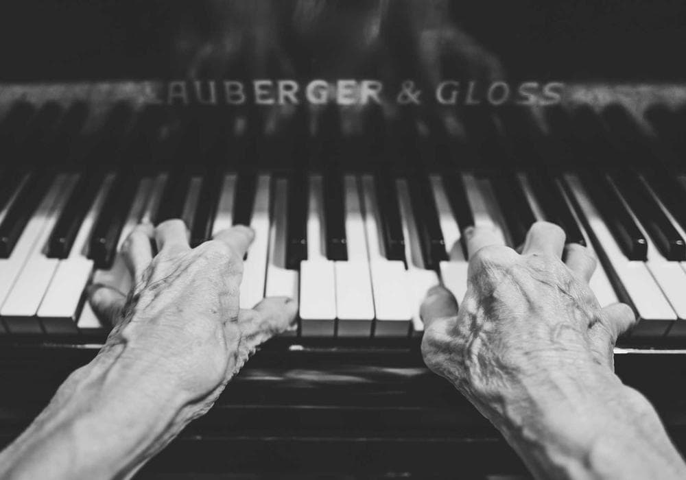 Industrial prop lineup on dark background